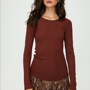 Aritzia Wilfred Go To Long Sleeve T-shirt